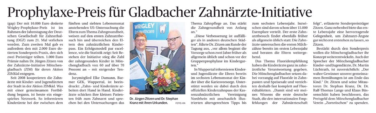 Zeitungsartikel